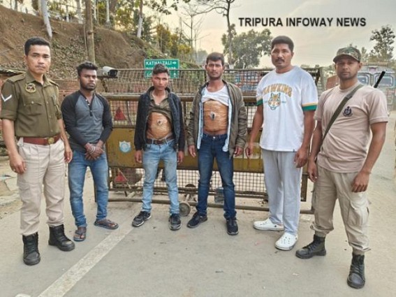 Unique method for Ganja smuggling busted at Churabari Unique method for Ganja smuggling busted at Churabari